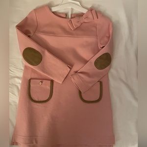 Hope & Henry leather patch dress